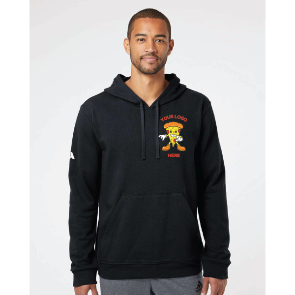 Adidas Fleece Hooded Sweatshirt Thumbnail