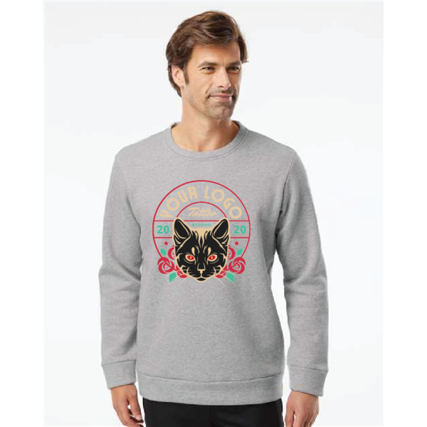 Adidas Fleece Crewneck Sweatshirt Thumbnail