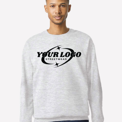 Softstyle® Midweight Crewneck Sweatshirt Thumbnail