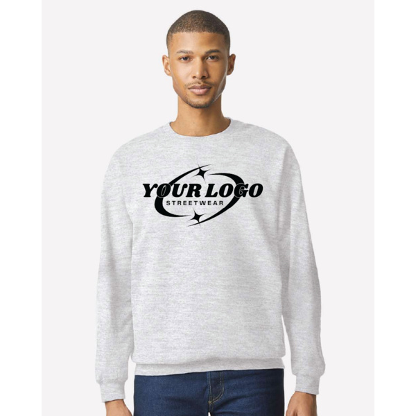 Softstyle® Midweight Crewneck Sweatshirt Thumbnail