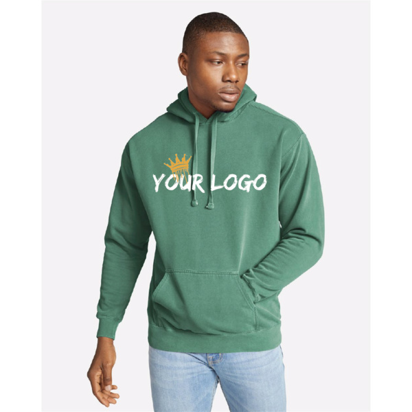 Garment-Dyed Hooded Sweatshirt Thumbnail