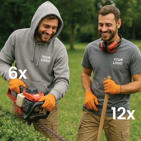 Field Crew Kit -  12x Premium T-Shirts + 6x Premium Hoodies Thumbnail