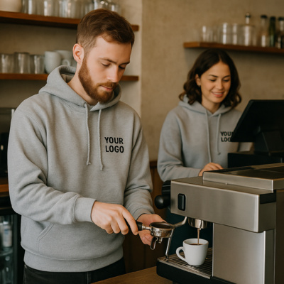  Coffee Crew Hoodie Pack - 12x Premium Hoodies Thumbnail