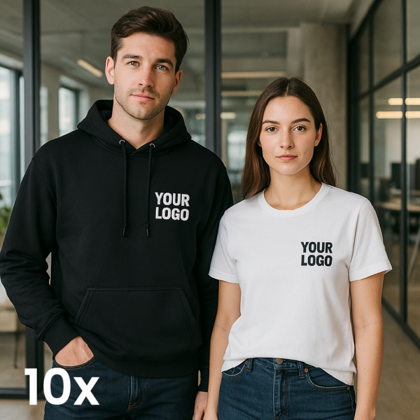 Remote Team Starter - 10x Premium Hoodies + 10x Premium T-Shirts Thumbnail