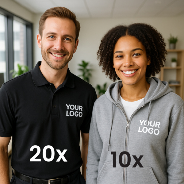 Team Growth Kit - 20x Polos + 10 Premium Zip-Up Hoodies Thumbnail